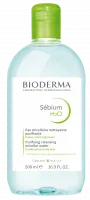 BIODERMA termékfotó, Sebium H2O 500ml, micellás víz aknéra hajlamos bőrre